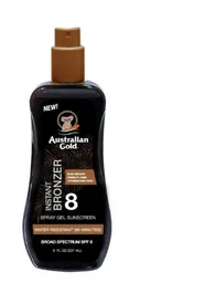 Australian Gold Instant Bronzer 8 Spray Gel Sunscreen 237ml