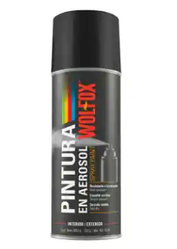 Aerosol Negro Mate Pintura En Spray