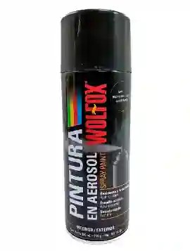 Aerosol Negro Brillante Pintura En Spray