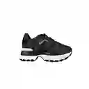 	 Zapato Dama Calzado Mujer Tenis Casual Karla Chacon Flavia - Negro / 35