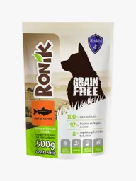 Alimento Humedo Para Perro Ronik Salmon 500gr