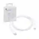 Cable Iphone Tipo C - Lightning. 1 Metro/ Carga Rapida