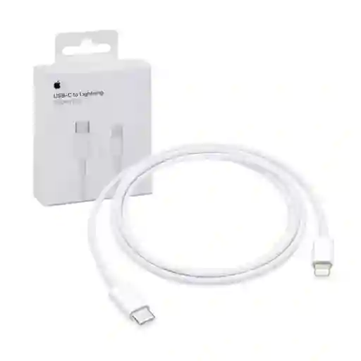 Cable Iphone Tipo C - Lightning. 1 Metro/ Carga Rapida