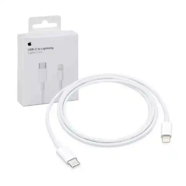 Cable Iphone Tipo C - Lightning. 1 Metro/ Carga Rapida