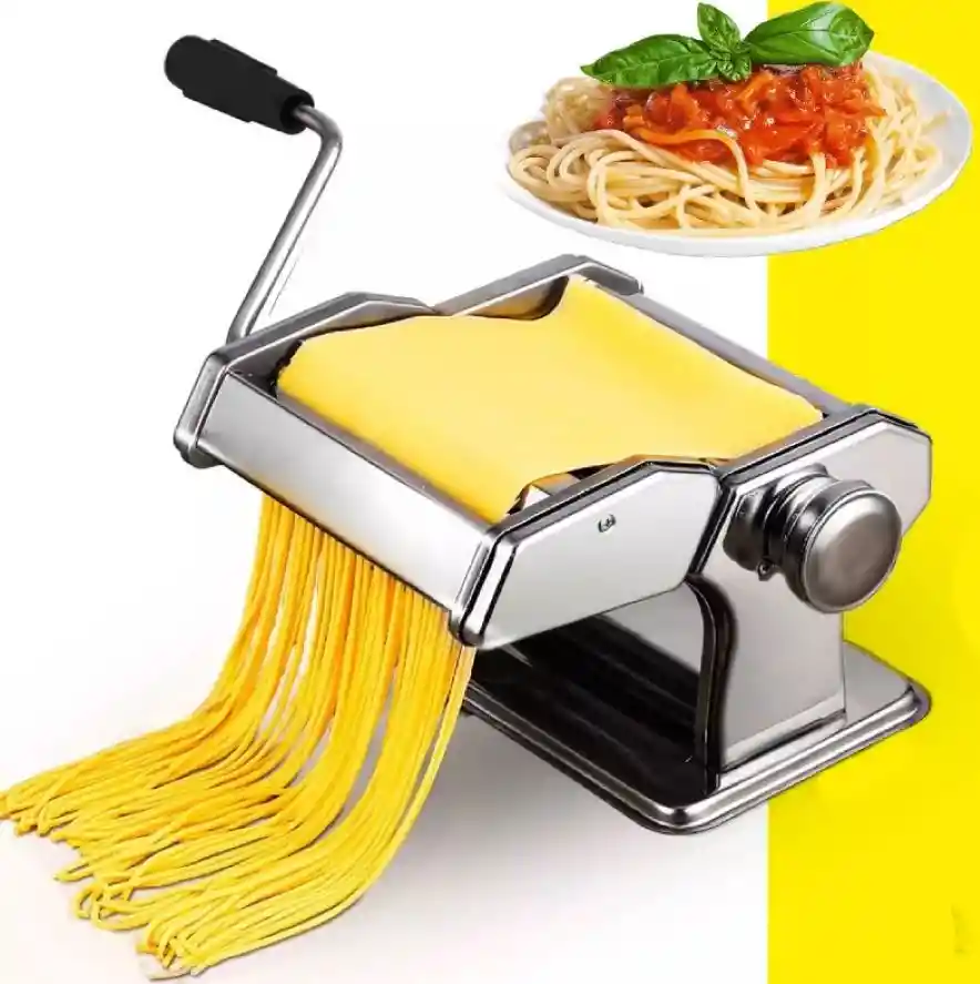 Maquina Molino Hacer Pasta Spaguetti Manual Grosor Ajustable