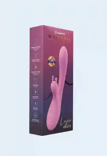 Vibrador Leyla Doble Estimulación Recargable