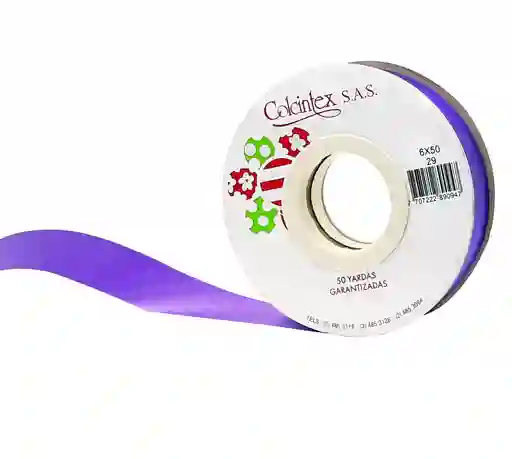 Cinta De Papel Morado 1.5cm (x Metro)