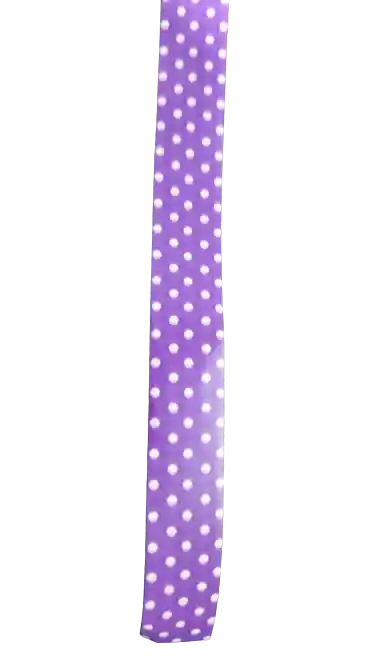 Cinta De Papel Morado Con Pepas 1.5cm (x Metro)