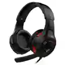 Audífonos Gamer Genius Gx Gaming Hs-g600v Negro Y Rojo