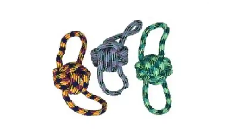 Juguete Cuerda Trenza Collie