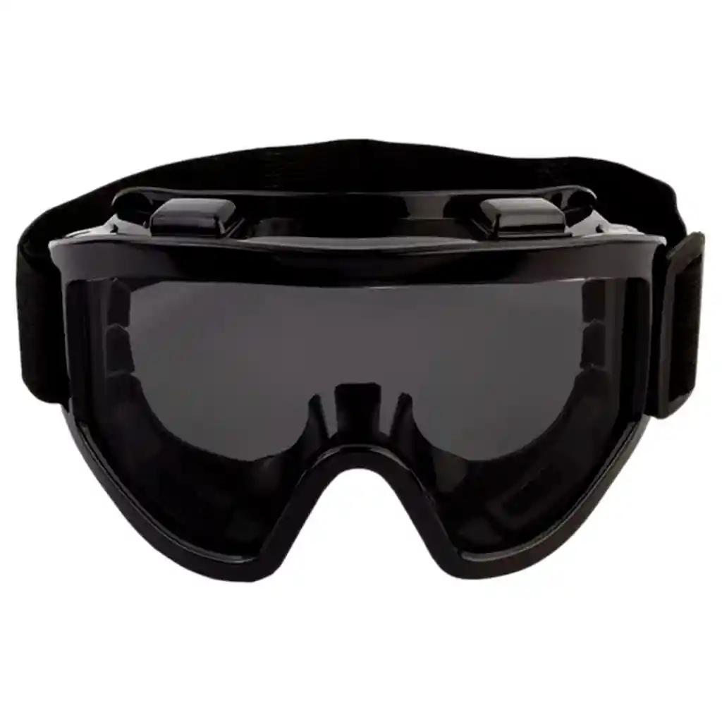 Gafas Motocross Casco Gm04 Uv Lentes Deportes Goggles Vis Todo Negro