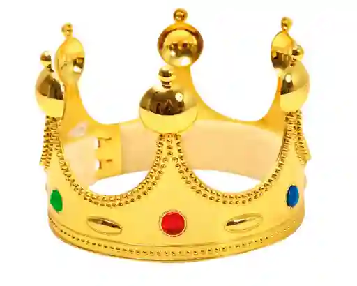 Corona Rey / Reina En Plástico