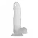 Dildo Realista Transparente 17.5cm