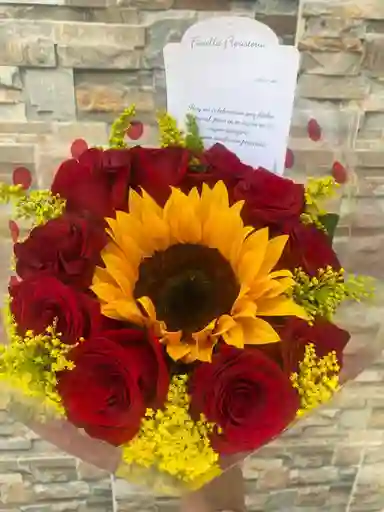 Rosas Y Girasoles
