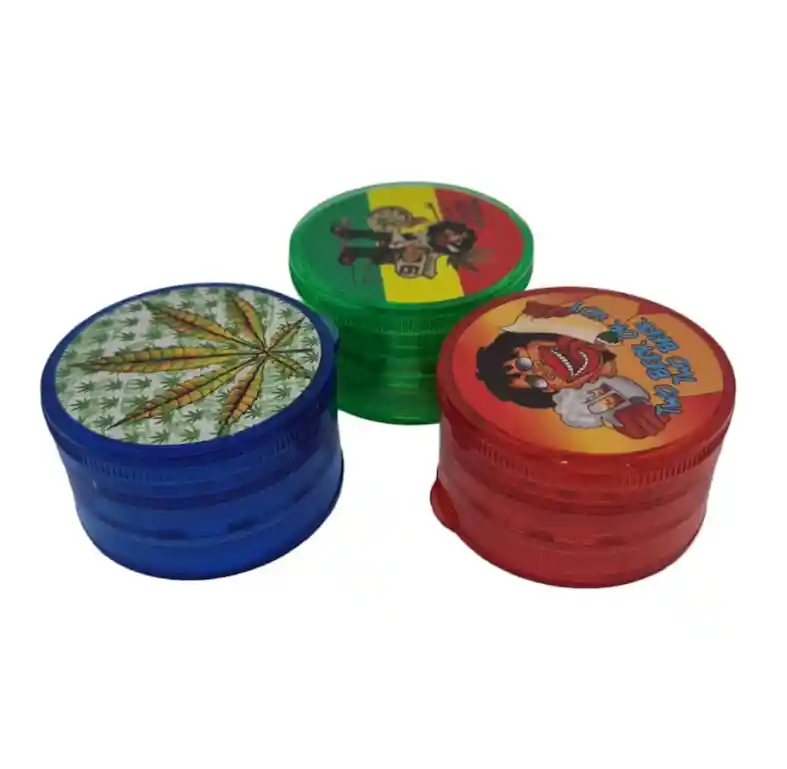 Grinder Moledor Rascador 4 Piezas Acrílico X1 Unidad