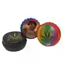 Grinder Acrílico Trillador Diseño Tapa De Dos Piezas