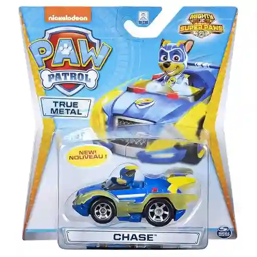 Vehiculo Coleccinable Paw Patrol Chase Super Paws