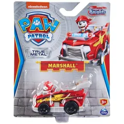 Vehiculo Coleccionable Paw Patrol Metal Marshall Caballero A El Rescate