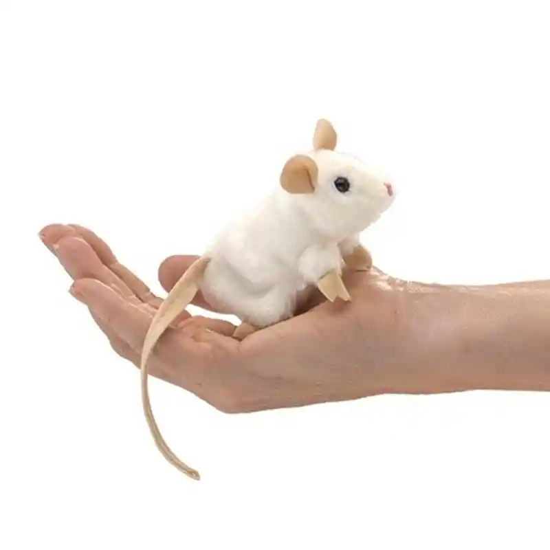 Titere Raton Blanco Folkmanies