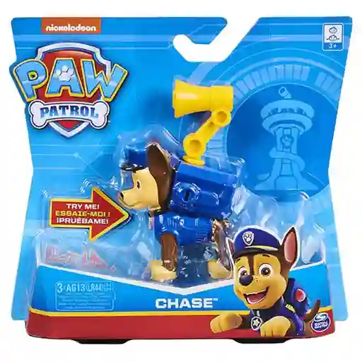 Figura Coleccionable Paw Patrol Cachorros Transf Chase