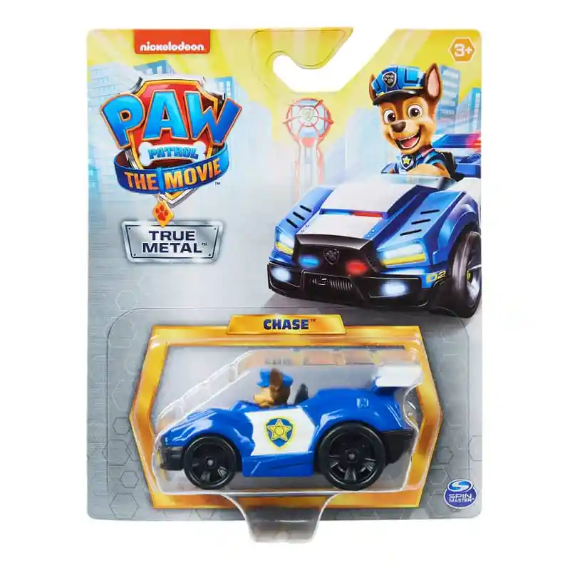 Vehiculo Coleccionable Paw Patrol Chase La Pelicula