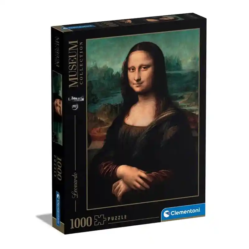 Rompecabezas Leonardo Gioconda (coleccion Museo) 1000 Piezas Clementoni