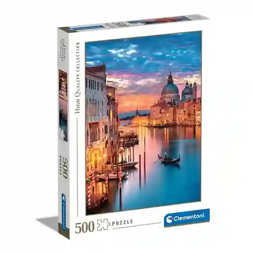 Rompecabezas Venecia Iluminada 500 Piezas Clementoni