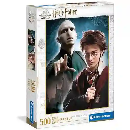 Rompecabezas Harry Potter Vs Voldemort 500 Piezas Clementoni