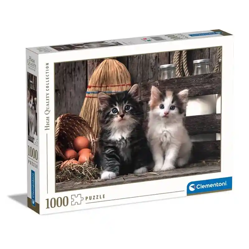 Rompebezas Adorables Gatitos 1000 Piezas Clementoni