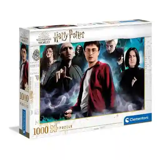 Rompecabezas Harry Potter Vs Enemigos 1000 Piezas Clementoni