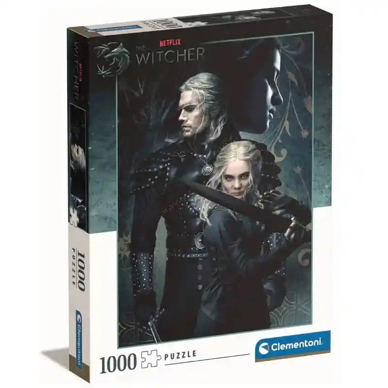 Rompecabezas The Witcher Locura 1000 Piezas Clementoni