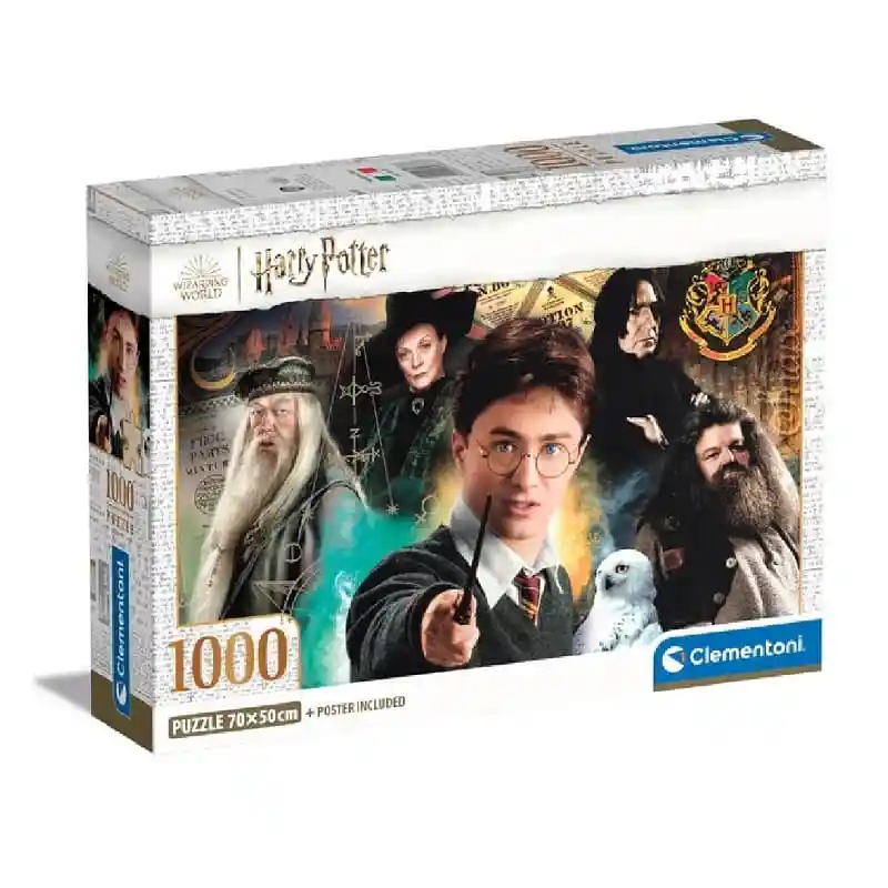 Rompecabezas Harry Potter Aliados 1000 Piezas Clementoni