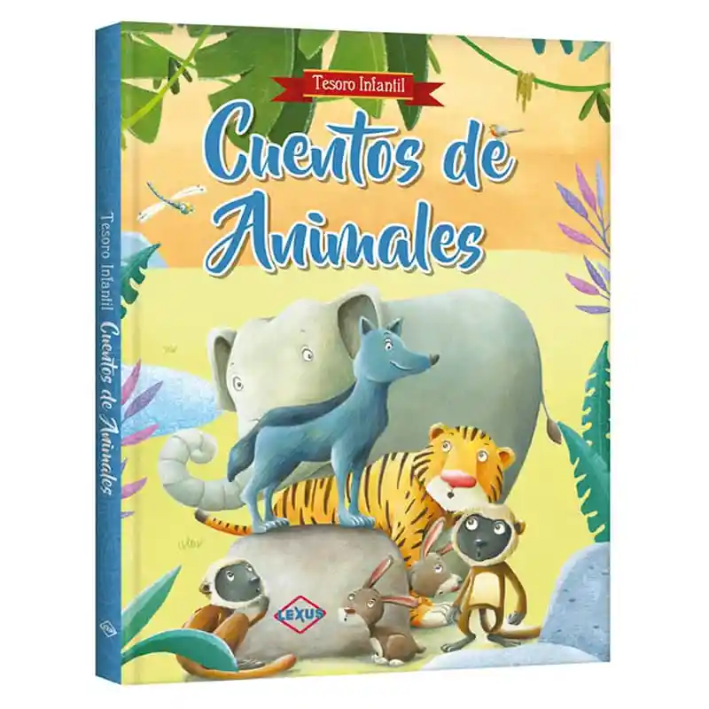 Libro Tesoro Infantil Cuentos De Animales Lexus