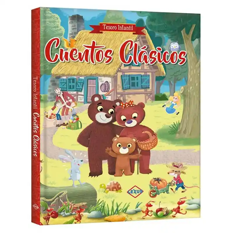 Libro Tesoro Infantil Cuentos Clasicos Lexus