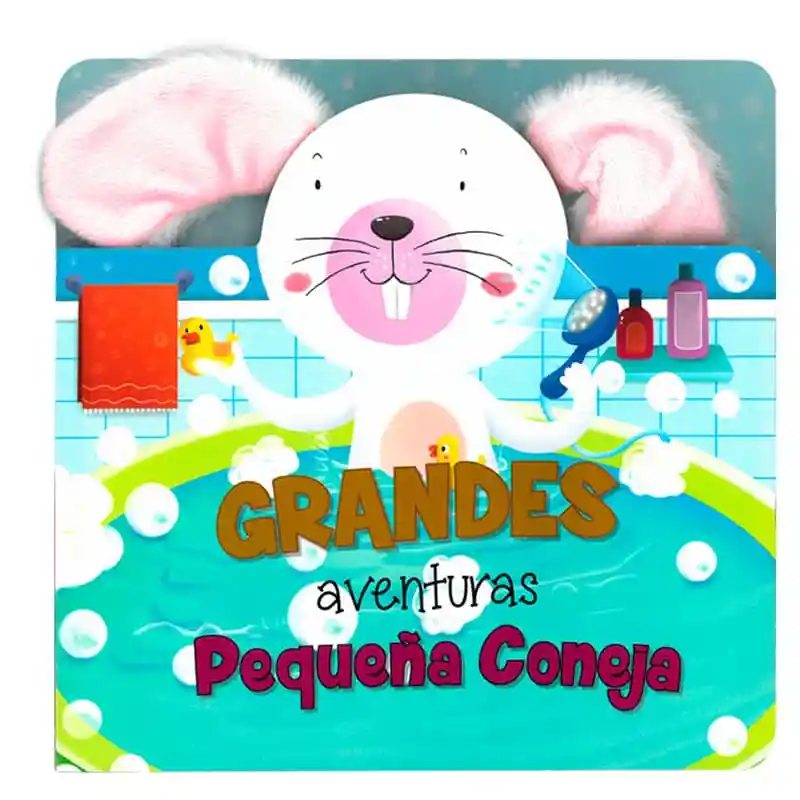 Libro Pequeña Coneja Con Orejas De Peluche Lexus