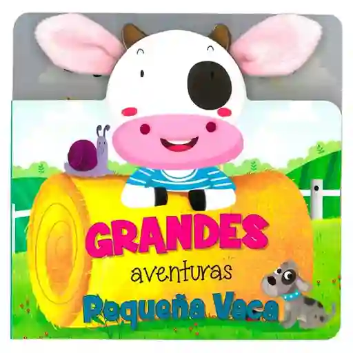 Libro Pequeña Vaca Con Orejas De Peluche Lexus