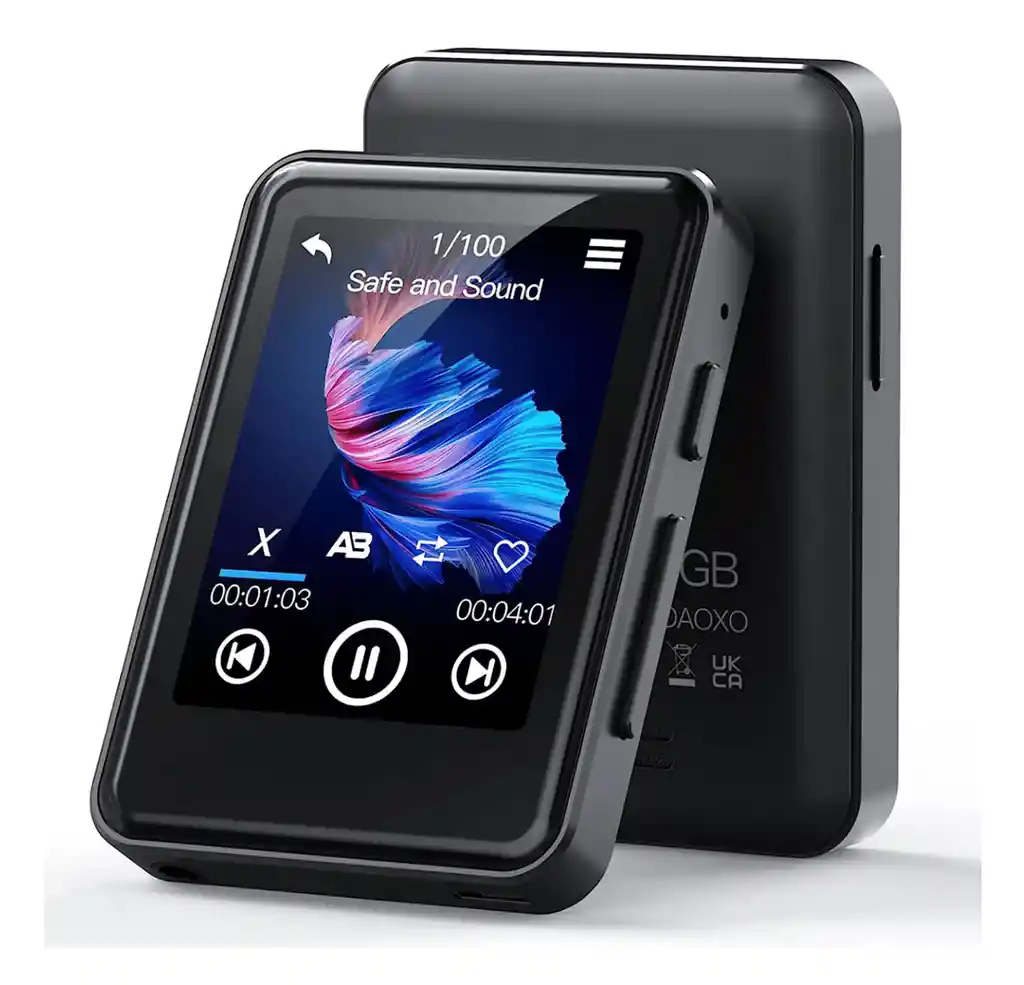 Reproductor Mp3 64gb M900 | Bluetooth Pantalla Tactil Full Hd