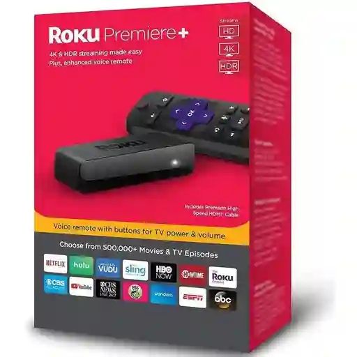 Roku Premiere+ Convierte Smart Tv A 4k Ultra Hd