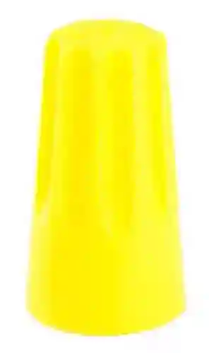 Bolsa X 10 Unds - Conector De Empalme Resorte Amarillo Para Cable 10 - 12 Awg Conexiones Electricas
