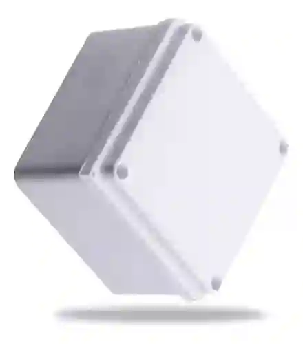 Caja De Derivacion (de Paso) 10 X 10 X 7 Blanca (para Instalar Camaras)