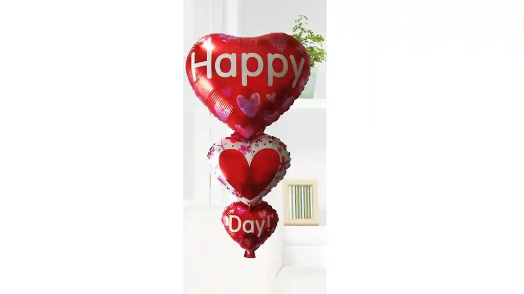 Globo Happy Day - Amor Y Amistad Enamorados