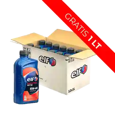 Elf Evolution 500ts 1l Mineral 15w40 Aceite Motor Caja X 12 Un