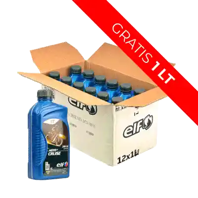 Aceite Mineral 20w50 Moto.4cruise 1l Elf Caja X 12 Un