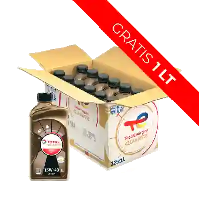 Aceite Mineral 15w40 1l Quartz 5000 Caja X 12 Un
