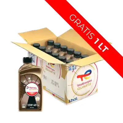 Aceite Mineral 15w40 1l Quartz 5000 Caja X 12 Un