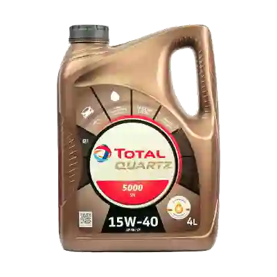 Aceite Mineral 15w40 Total Quartz5000 4l