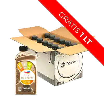 Aceite Semi Sintético 10w40 1l Total Hi-4t 700