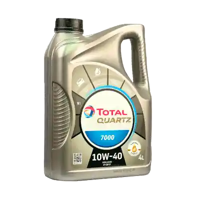 Aceite Semi Sintético 10w40 Total Quartz7000sn 4l