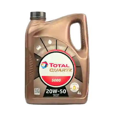 Aceite Mineral 20w50 Total Quartz5000 4l