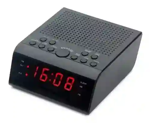 Radio Reloj Digital Despertador Alarm Am/fm Mk-207